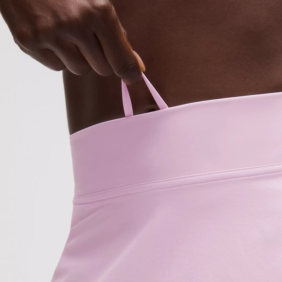 Lululemon Lightweight High-Rise Tennis Skirt in Pink Organza - size 12 NWT - Picture 4 of 7